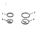 Optional Porcelain Pan And Chrome Ring Kit No. 8068410