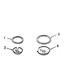 Optional Porcelain Pan And Chrome Ring Kit No. 8068410 parts for Kenmore Range 911.9398710 (9119398710, 911 9398710) from AppliancePartsPros.com