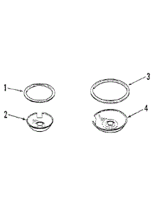 Optional Porcelain Pan And Chrome Ring Kit No. 8068410 parts for Kenmore Range 911.9398791 (9119398791, 911 9398791) from AppliancePartsPros.com