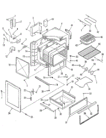 Body Section parts for Kenmore Range 911.9398791 (9119398791, 911 9398791) from AppliancePartsPros.com