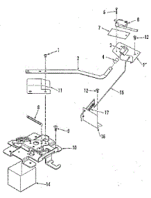Door Lock Section parts for Kenmore Range 911.9598892 (9119598892, 911 9598892) from AppliancePartsPros.com