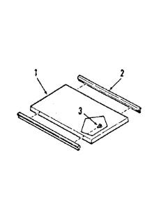 Optional Griddle / Grill Cover Module Kit 4998510 parts for Kenmore Range 911.9698890 (9119698890, 911 9698890) from AppliancePartsPros.com