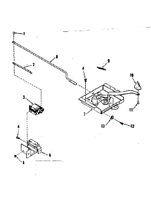Power Lock Section parts for Kenmore Range 911.9808510 (9119808510, 911 9808510) from AppliancePartsPros.com