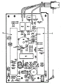 Power And Control Circuit Board 12338R parts for Kenmore Range 911.9878310 (9119878310, 911 9878310) from AppliancePartsPros.com