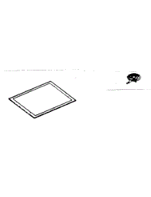 Optional Counter Trim Frame Kit No. 4007761 parts for Kenmore Range 917.4368491 (9174368491, 917 4368491) from AppliancePartsPros.com