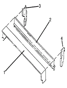 Backguard Assembly parts for Kenmore Range 960.7052190 (9607052190, 960 7052190) from AppliancePartsPros.com