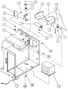 Transformer parts for Kenmore Countertop Microwave 996.43(1988) (99643(1988), 996 43(1988)) from AppliancePartsPros.com