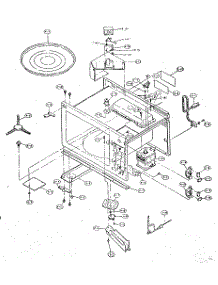 Oven parts for Kenmore Countertop Microwave 997.48(1988) (99748(1988), 997 48(1988)) from AppliancePartsPros.com