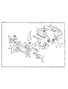 Oven (1) parts for Kenmore Microwave/Hood Combo 997.58 (1988) (99758 (1988), 997 58 (1988)) from AppliancePartsPros.com