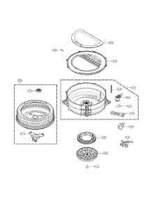 Tub Parts parts for Kenmore Washer 796.51993610 (79651993610, 796 51993610) from AppliancePartsPros.com