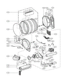 Drum Parts parts for Kenmore Dryer 796.61522211 (79661522211, 796 61522211) from AppliancePartsPros.com
