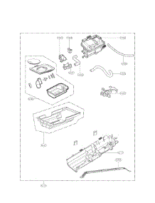 Panel Drawer And Guide Parts parts for Kenmore Dryer 796.61622310 (79661622310, 796 61622310) from AppliancePartsPros.com