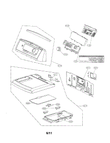 Control Panel And Plate Assembly Parts parts for Kenmore Dryer 796.69272000 (79669272000, 796 69272000) from AppliancePartsPros.com