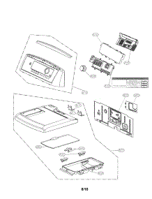 Control Panel And Plate Assembly Parts parts for Kenmore Dryer 796.69272010 (79669272010, 796 69272010) from AppliancePartsPros.com