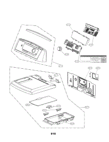 Control Panel And Plate Parts parts for Kenmore Dryer 796.69272012 (79669272012, 796 69272012) from AppliancePartsPros.com