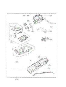 Panel Drawer And Guide Assembly Parts parts for Kenmore Dryer 796.69472000 (79669472000, 796 69472000) from AppliancePartsPros.com