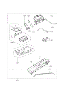 Panel Drawer And Guide Assembly Parts parts for Kenmore Dryer 796.69478000 (79669478000, 796 69478000) from AppliancePartsPros.com