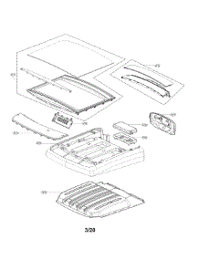 Control Panel & Plate parts for Kenmore Elite Dryer 79671415910 from AppliancePartsPros.com