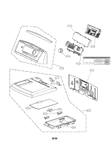 Control Panel And Plate Assembly Parts parts for Kenmore Dryer 796.79272010 (79679272010, 796 79272010) from AppliancePartsPros.com