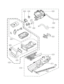 Panel Drawer Parts parts for Kenmore Elite Dryer 79691548210 from AppliancePartsPros.com