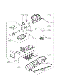 Guide Assmbly Parts Assembly parts for Kenmore Dryer 796.91728010 (79691728010, 796 91728010) from AppliancePartsPros.com