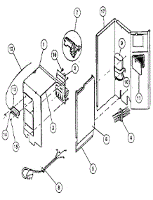 Control Box parts for Kenmore Central Air Conditioner 80110 from AppliancePartsPros.com