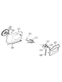 Blower Assembly parts for Kenmore Heat Pump System 81050 from AppliancePartsPros.com