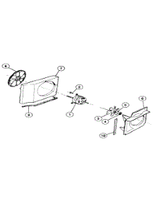 Blower Assembly parts for Kenmore Heat Pump System 81075 from AppliancePartsPros.com