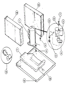 Compressor parts for Kenmore Heat Pump System 81179 from AppliancePartsPros.com