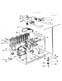 Unit parts for Kenmore Refrigerator 845.73840 (84573840, 845 73840) from AppliancePartsPros.com