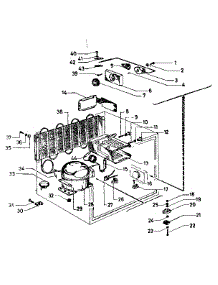 Unit Parts parts for Kenmore Refrigerator 845.73842 (84573842, 845 73842) from AppliancePartsPros.com