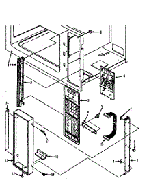 Control Panel Parts parts for Kenmore Range 850.4420000 (8504420000, 850 4420000) from AppliancePartsPros.com