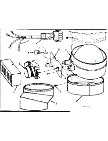 Damper parts for Kenmore Furnace 867.762660 (867762660, 867 762660) from AppliancePartsPros.com