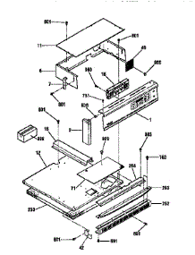 Control parts for Kenmore Wall Oven 911.30169791 (91130169791, 911 30169791) from AppliancePartsPros.com