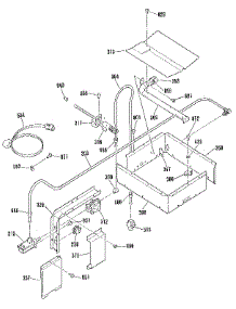 Burner Section parts for Kenmore Wall Oven 911.3022990 (9113022990, 911 3022990) from AppliancePartsPros.com