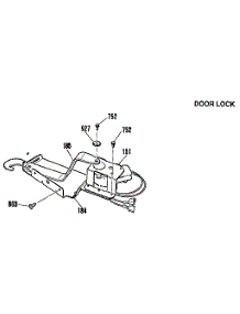 Door Lock parts for Kenmore Wall Oven 911.3042591 (9113042591, 911 3042591) from AppliancePartsPros.com