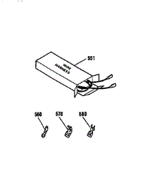 Wire Harness parts for Kenmore Wall Oven 911.3042593 (9113042593, 911 3042593) from AppliancePartsPros.com