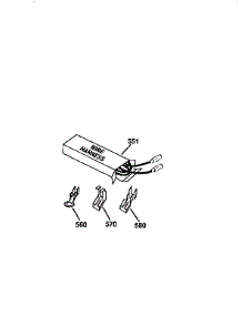 Wire Harness And Components parts for Kenmore Wall Oven 911.3042993 (9113042993, 911 3042993) from AppliancePartsPros.com