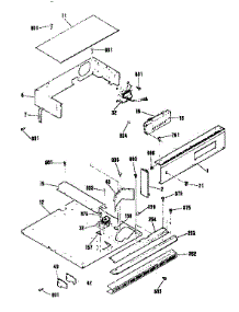 Control Section parts for Kenmore Wall Oven 911.3042993 (9113042993, 911 3042993) from AppliancePartsPros.com