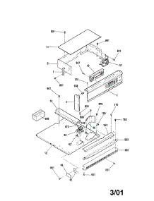 Control parts for Kenmore Wall Oven 911.30465894 (91130465894, 911 30465894) from AppliancePartsPros.com
