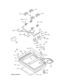 Gas & Burner Parts parts for Kenmore Cooktop 911.33204102 (91133204102, 911 33204102) from AppliancePartsPros.com