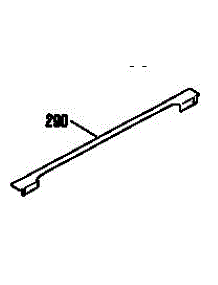 Optional Rear Main Top Filler 8028890 parts for Kenmore Range 911.3672992 (9113672992, 911 3672992) from AppliancePartsPros.com