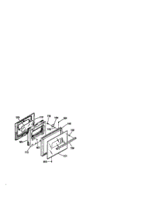 Door 911.40169792 parts for Kenmore Wall Oven 911.40169792 (91140169792, 911 40169792) from AppliancePartsPros.com