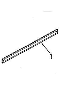 Cabinet Trim Filler parts for Kenmore Wall Oven 911.4088896 (9114088896, 911 4088896) from AppliancePartsPros.com