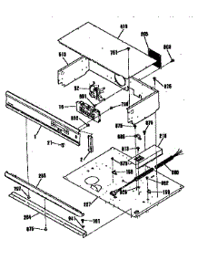 Control Panel parts for Kenmore Wall Oven 911.41055591 (91141055591, 911 41055591) from AppliancePartsPros.com