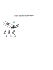 Wire Harnesses And Components parts for Kenmore Wall Oven 911.41185890 (91141185890, 911 41185890) from AppliancePartsPros.com