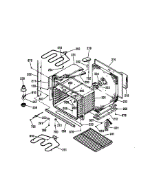 Lower Body parts for Kenmore Wall Oven 911.41185991 (91141185991, 911 41185991) from AppliancePartsPros.com