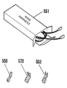 Wire Harnesses And Components parts for Kenmore Wall Oven 911.4132990 (9114132990, 911 4132990) from AppliancePartsPros.com
