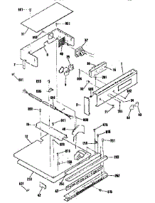 Control Section parts for Kenmore Wall Oven 911.4132992 (9114132992, 911 4132992) from AppliancePartsPros.com