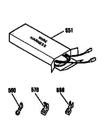 Wire Harnesses And Components parts for Kenmore Wall Oven 911.4132993 (9114132993, 911 4132993) from AppliancePartsPros.com